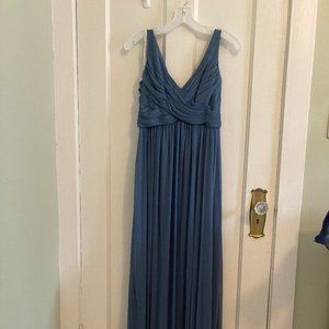Bridesmaid Dress Steel Blue Size 4 NWT